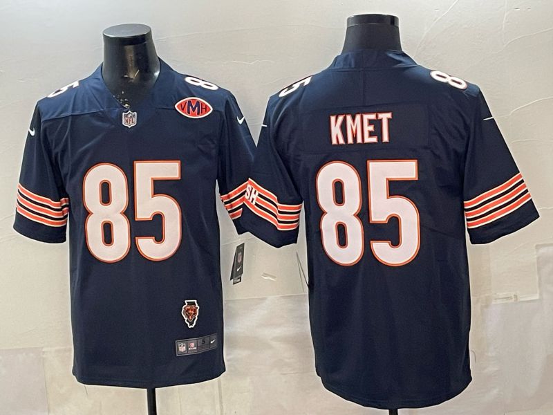 Men 2026 Chicago Bears #85 Kmet blue 2th generation Nike Limited NFL Jersey style 004->chicago bears->NFL Jersey